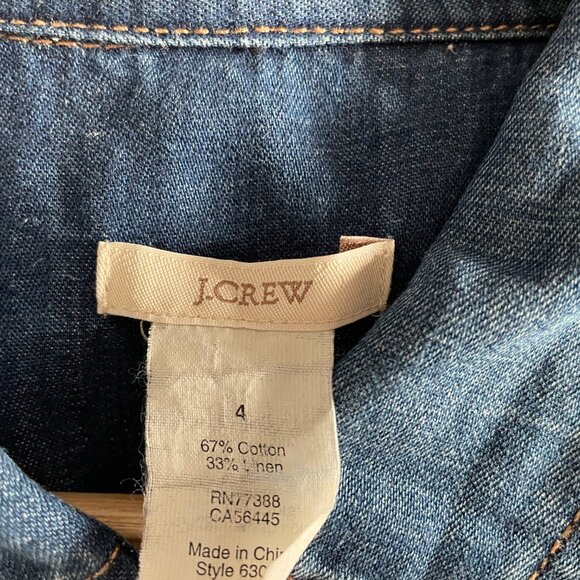 J Crew chambray shirt - Picture 2 of 4